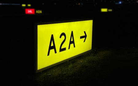 Airfield Signs Front Panels